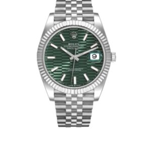 롤렉스 데이저스트 41mm 126334-0030 White Gold&904L Green Fluted Dial Jubilee[ARF]