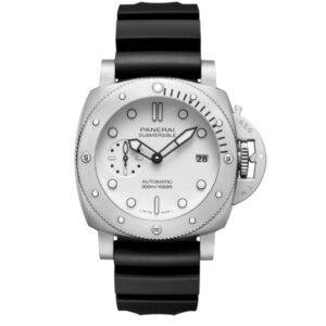 파네라이 섭머저블 Bianco 42mm PAM02223 Steel Rubber Strap White Dial[VS]