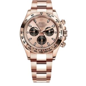 롤렉스 데이토나 40mm 116505-0009 Full Rose Gold Black Eye Gold Dial[CLEAN]