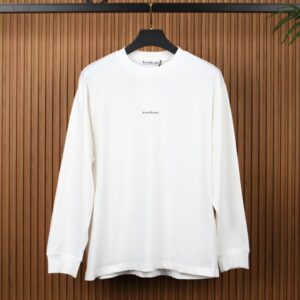 [국내배송]아크네스튜디오 로고 슬리브 티셔츠