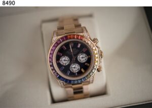 [국내배송]로렉스 [Rolex] 수입고급 데이토나 레인보우 에버 로즈 골드 신상입고