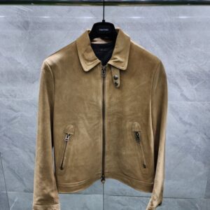 [국내배송]톰포드 스웨이드 트러커자켓