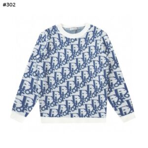 [국내배송]디올 24fw 오블리크 자카드 라운드 스웨터