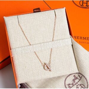 [국내배송]에르메스 Finesse 피네스 네크리스 다이아 세팅