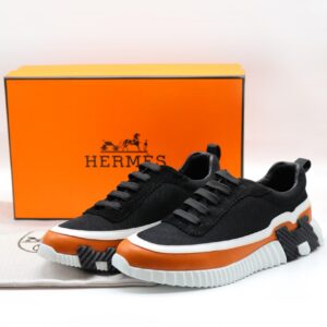 [국내배송]에르메스 남성 바운싱 스니커즈 멀티 투톤 블랙