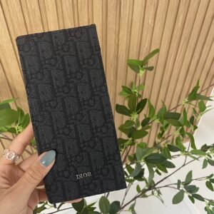 [국내배송]디올 블랙 오블리크 장지갑