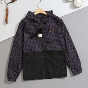 [국내배송]펜디 [ F.D ] FF 멀티로고 후드 바람막이 자켓