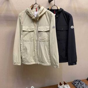 [국내배송]몽클레어 신상 포켓후드 암패치로고 바람막이 쟈켓