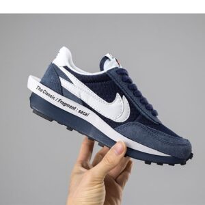 [국내배송]나이키 [NIKE] 수입프리미엄급 나이키 x 사카이 x 프라그먼트 LD와플 블랙큰드 블루