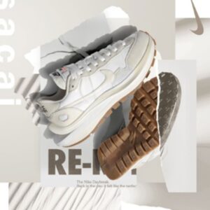 [국내배송]사카이 X 나이키 Vaporwaffle Sacai Sail Gum