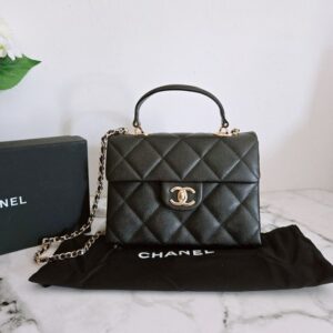 [국내배송]샤넬 24P 탑핸들 스몰 플랩백