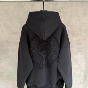 [국내배송]크롬하츠 2025ss 말발굽 자수후드