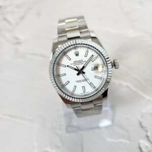 [국내배송]로렉스 데이저스트 41 화이트 다이얼