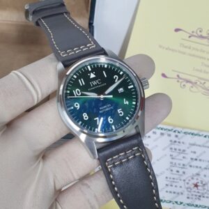[국내배송]IWC 마크20 그린 밤가죽밴드