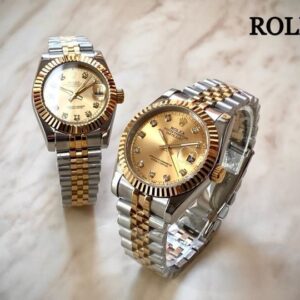 [국내배송]로렉스 데이저스트 텐포인트 골드다이얼 콤비 커플