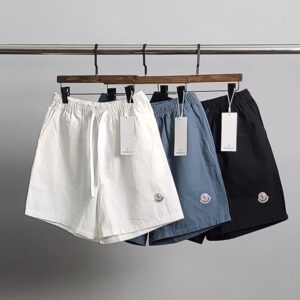 [국내배송]몽클레어 로고와펜 5부 팬츠