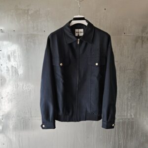 [국내배송]미우미우 바타비아 블루종 자켓