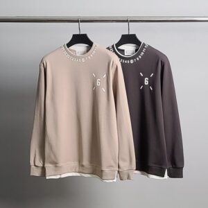 [국내배송]메종 마르지엘라 넥넘버 레이어드 맨투맨