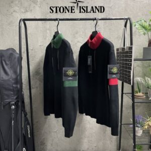 [국내배송]스톤아일랜드 견장 집업 니트