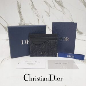 [국내배송]디올 Saddle 카드지갑