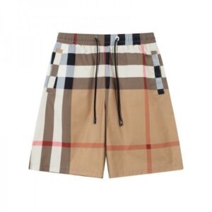 [국내배송]버버리 2025SS 체크로고 스윔하프팬츠