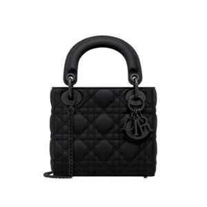 [탑티어/해외배송]디올 레이디 디올 미니 백(울트라 매트 블랙/까나쥬/램스킨)