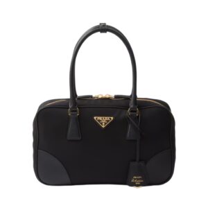 [프리미엄/해외배송]프라다 리에디션 1978 리나일론 사피아노 투핸들 백(블랙)