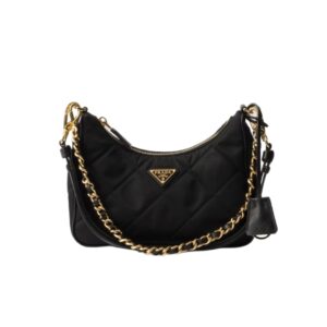 [프리미엄/해외배송]프라다 리에디션 1995 체인 리나일론 미니백(블랙)