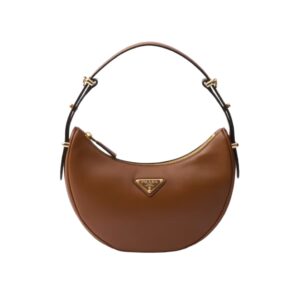 [프리미엄/해외배송]프라다 아르케 스몰 레더 숄더백(코냑)