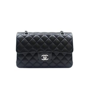 [프리미엄/해외배송]샤넬 클래식 플랩 백 스몰(블랙/은장/램스킨)