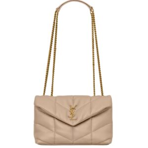 [프리미엄/해외배송]생로랑 푸퍼 토이(다크 베이지)