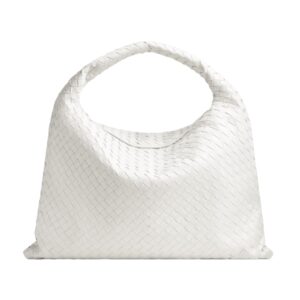 [프리미엄/해외배송]보테가 홉 백 라지(화이트)